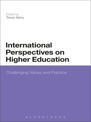 cover image of International Perspectives on Higher Education